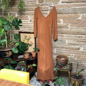 Free People Maxi Witchy Dress